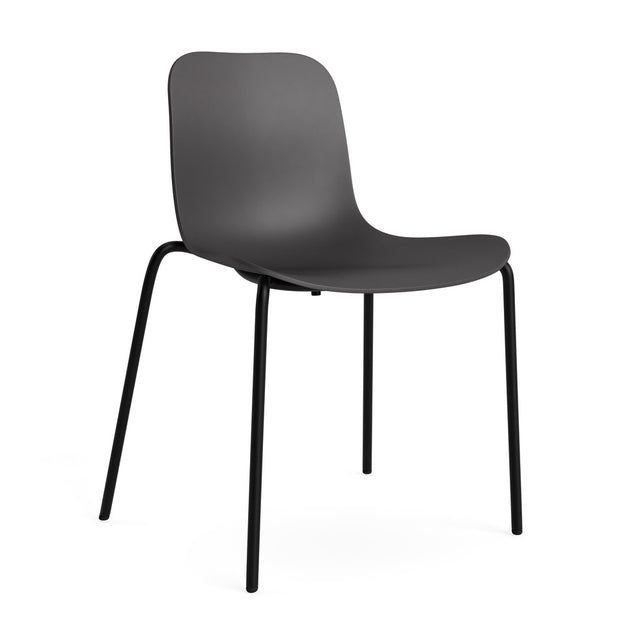 Norr11-Langue Chair – Black Steel